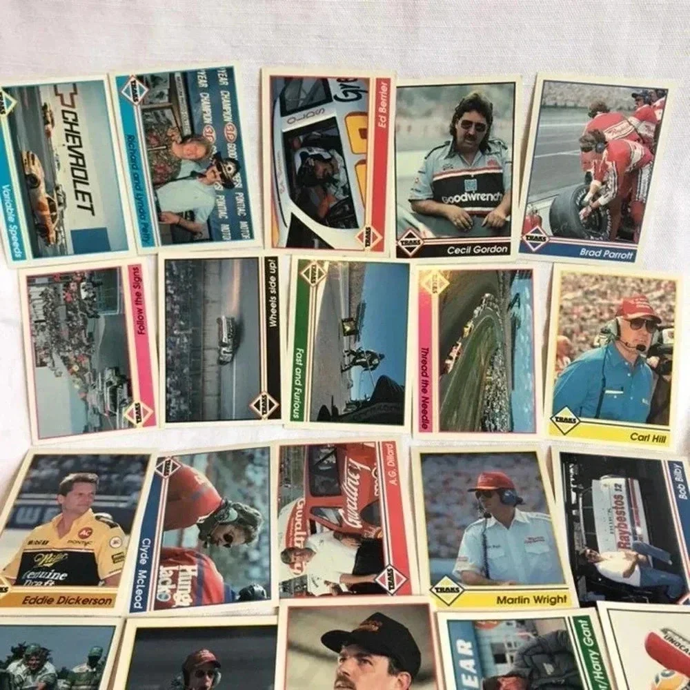 Vintage Race Cars / Car Racers Card Lot 20 Pieces